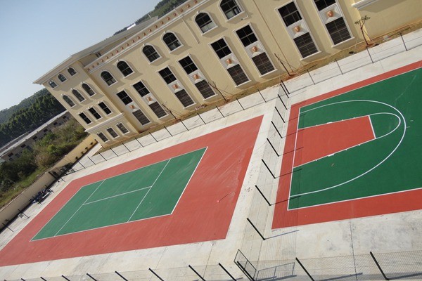 室內籃球場地面材料 室內籃球場地面材料