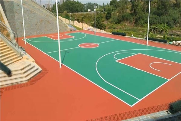 徐州丙烯酸塑膠籃球場