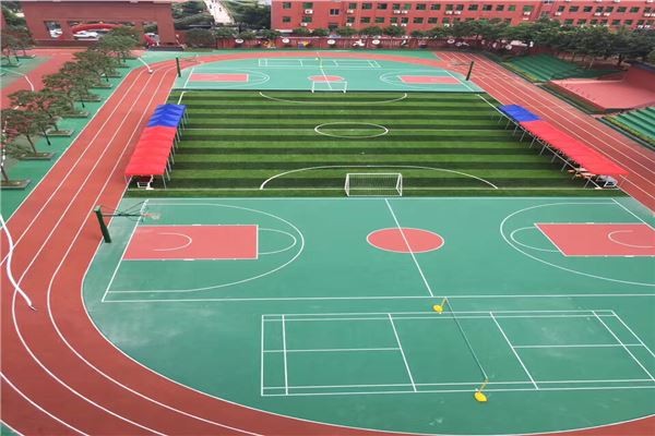 硅PU籃球場 硅PU籃球場